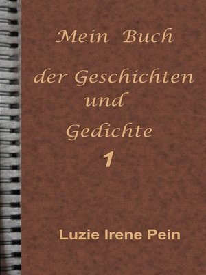 cover image of Mein Buch der Geschichten und Gedichte  1